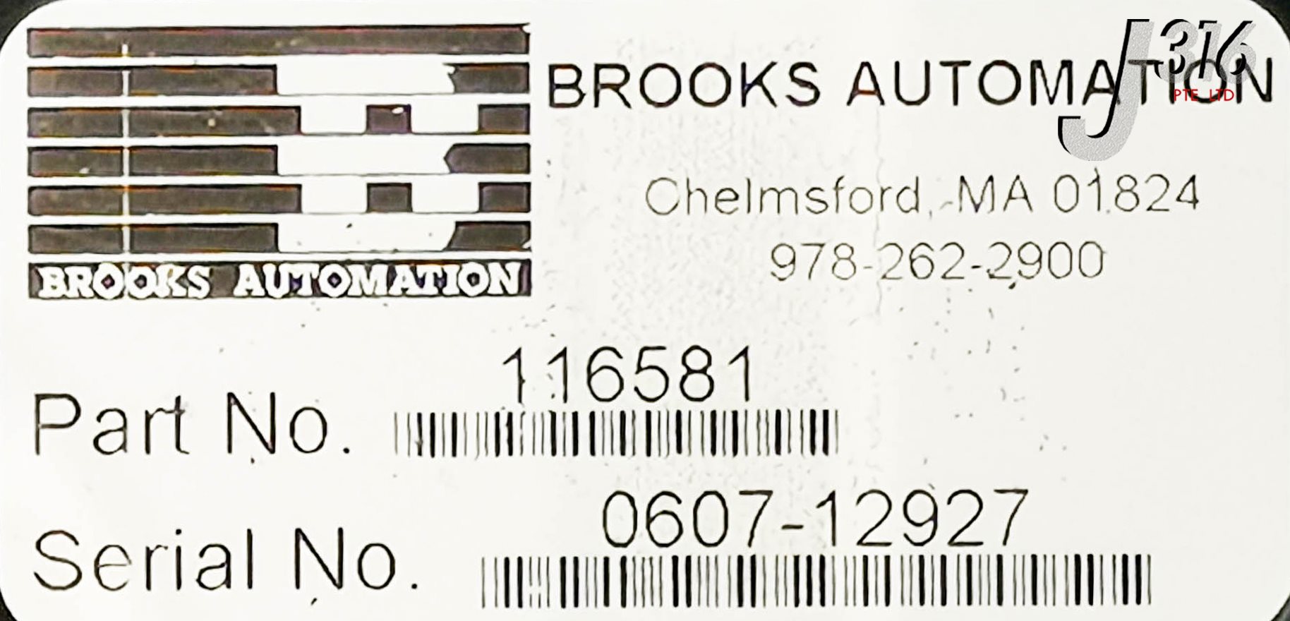 専用ページ 1/2 15264 BROOKS AUTOMATION END EFFECTOR 116581 | eBay